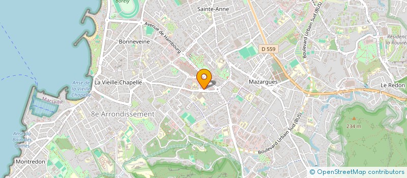 localisation de l'entreprise MADAME LYDIA DERBAL à MARSEILLE