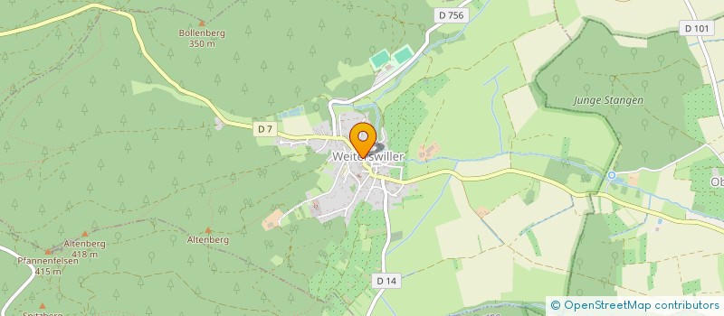 localisation de l'entreprise MADAME LYDIA DILLENSCHNEIDER  SPARSBACH