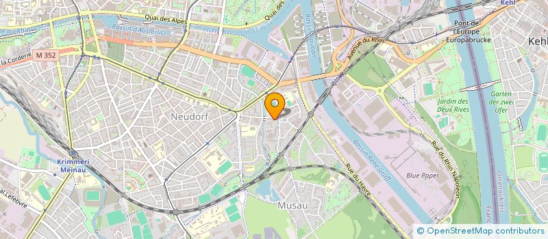 localisation de l'entreprise MADAME LYDIA DOUDJEDID  STRASBOURG