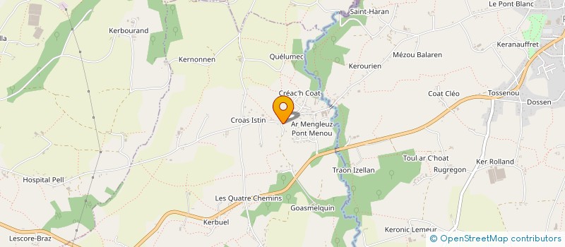 localisation de l'entreprise MADAME LYDIA DREUX  PLOUEGAT-GUERRAND