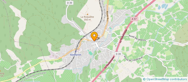 localisation de l'entreprise MADAME LYDIA DUFOUR  GONFARON