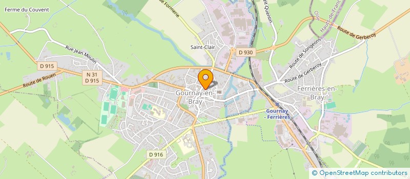 localisation de l'entreprise MADAME LYDIA FEMEL  GOURNAY-EN-BRAY