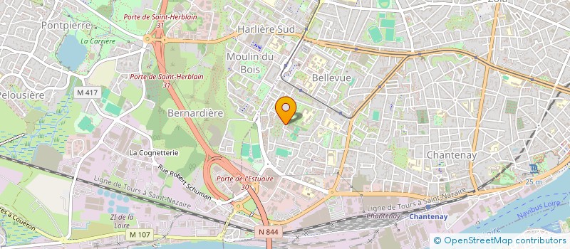 localisation de l'entreprise MADAME LYDIA FRANCOISE FROGER à NANTES