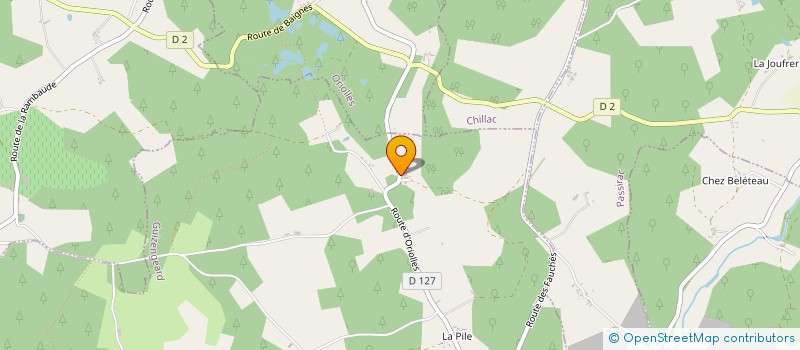 localisation de l'entreprise MADAME LYDIA GADRAT  GUIZENGEARD