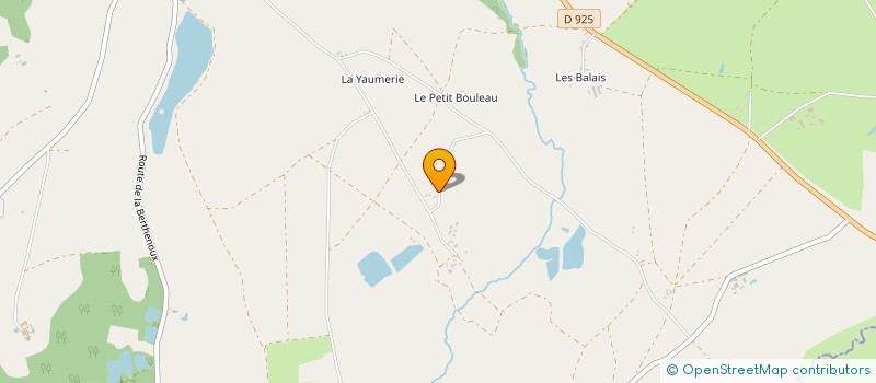 localisation de l'entreprise MADAME LYDIA GARREAUD à PRUNIERS