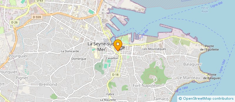 localisation de l'entreprise MADAME LYDIA GOSSET à LA SEYNE-SUR-MER