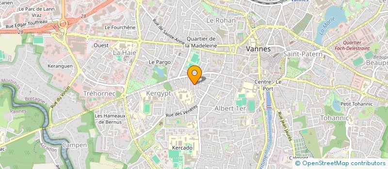 localisation de l'entreprise MADAME LYDIA GUENNO à VANNES
