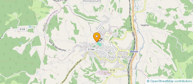 localisation de l'entreprise MADAME LYDIA GUILBERT  PAYS DE BELVES