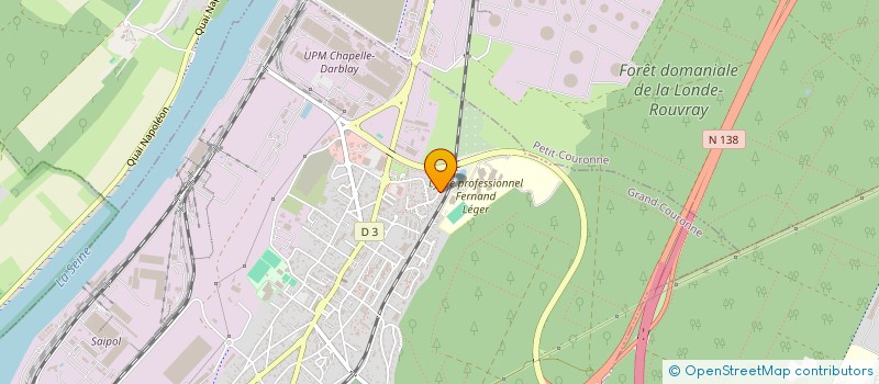 localisation de l'entreprise MADAME LYDIA HAMOUDI  GRAND-COURONNE