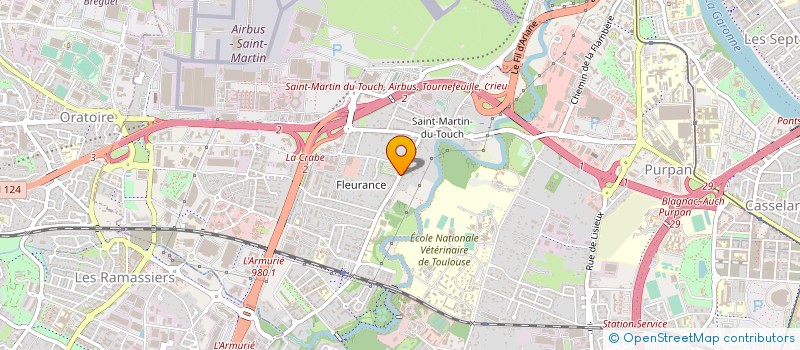 localisation de l'entreprise MADAME LYDIA HANTARIVELO à TOULOUSE