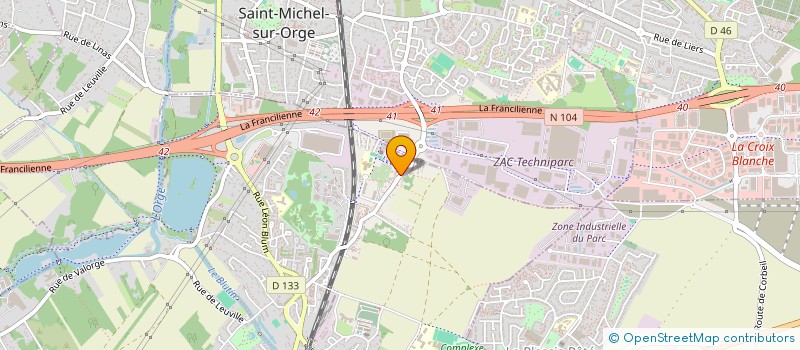 localisation de l'entreprise MADAME LYDIA KINKITA à BRETIGNY-SUR-ORGE