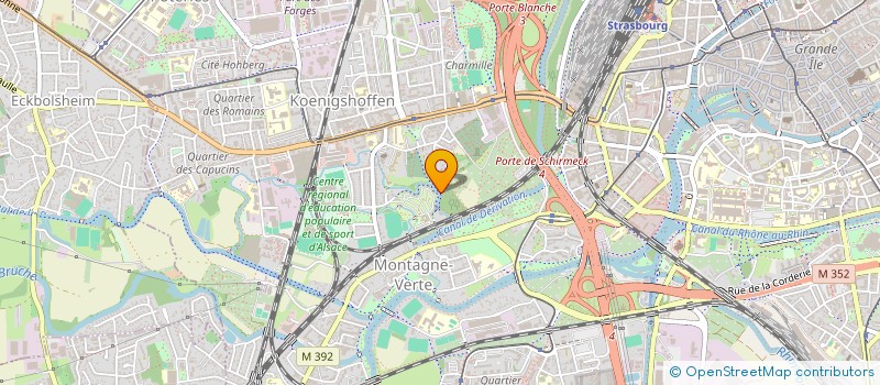 localisation de l'entreprise MADAME LYDIA KOEPPEL  STRASBOURG