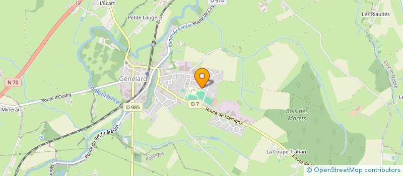 localisation de l'entreprise MADAME LYDIA KRECKEN-LEGRAND  CIRY-LE-NOBLE