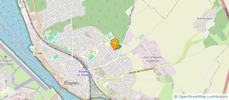 localisation de l'entreprise MADAME LYDIA LAUNAY à ETAPLES