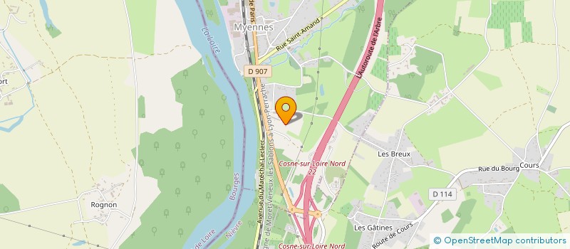 localisation de l'entreprise MADAME LYDIA LAURENT à MYENNES