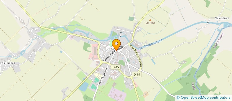 localisation de l'entreprise MADAME LYDIA LIEVRE  LEZAY