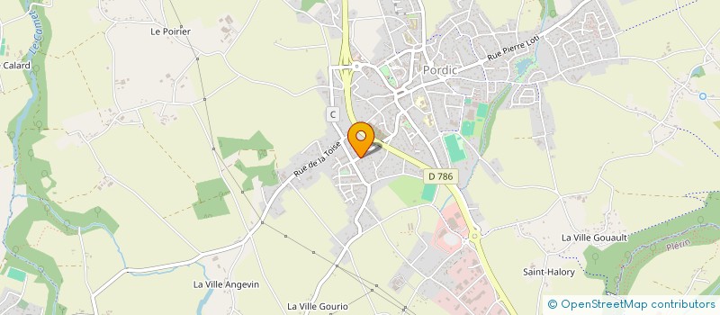 localisation de l'entreprise MADAME LYDIA LISCOET  PORDIC