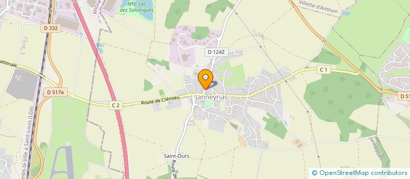 localisation de l'entreprise MADAME LYDIA MESSAAD  JANNEYRIAS