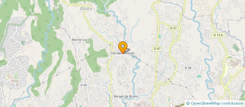 localisation de l'entreprise MADAME LYDIA MORAIN  FORT DE FRANCE