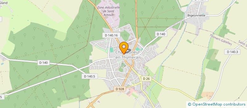 localisation de l'entreprise MADAME LYDIA MOUSSAOUI à CHATEAUNEUF-EN-THYMERAIS