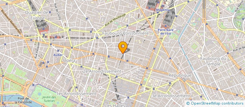 localisation de l'entreprise MADAME LYDIA NISENBOIM à PARIS