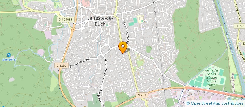 localisation de l'entreprise MADAME LYDIA NOUAILLES à LA TESTE-DE-BUCH
