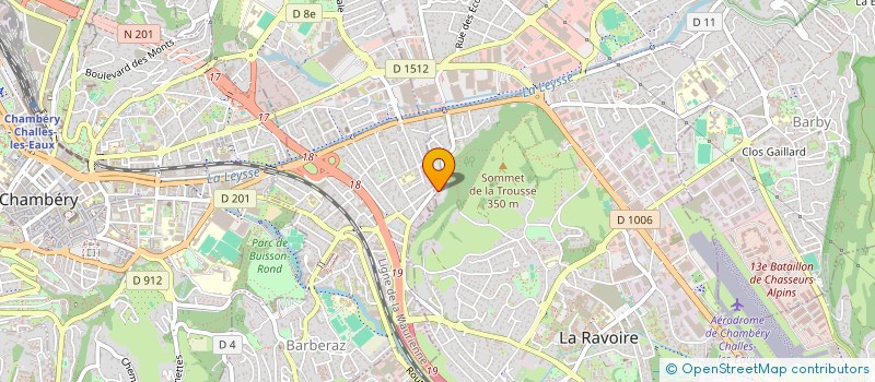 localisation de l'entreprise MADAME LYDIA NOUSSAN  VIVIERS-DU-LAC