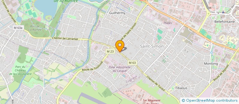 localisation de l'entreprise MADAME LYDIA OKUNGBOWA à TOULOUSE