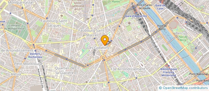 localisation de l'entreprise MADAME LYDIA OUBELKACEM  PARIS