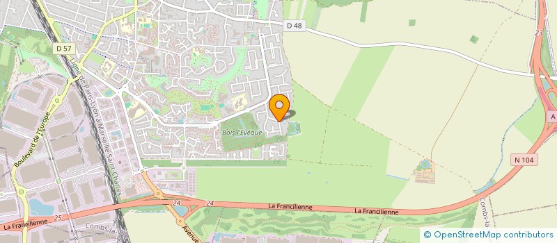 localisation de l'entreprise MADAME LYDIA OULMOU  COMBS-LA-VILLE