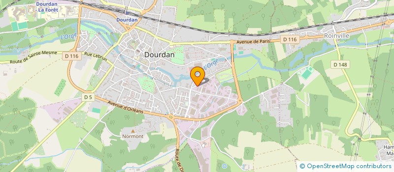 localisation de l'entreprise MADAME LYDIA PARANS à ROINVILLE
