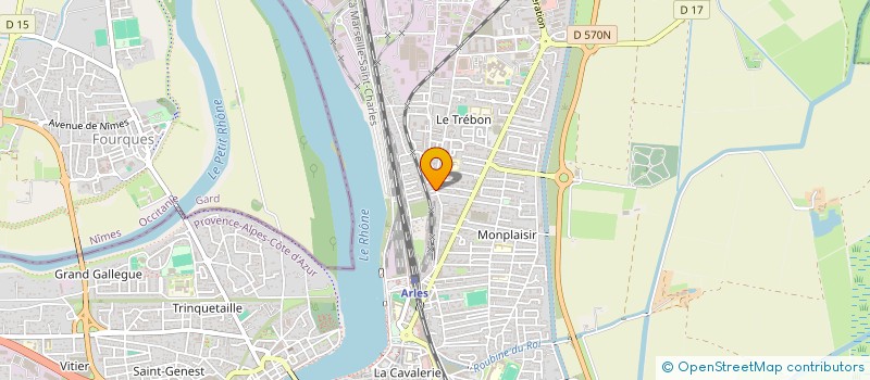 localisation de l'entreprise MADAME LYDIA PENSOTTI  ARLES