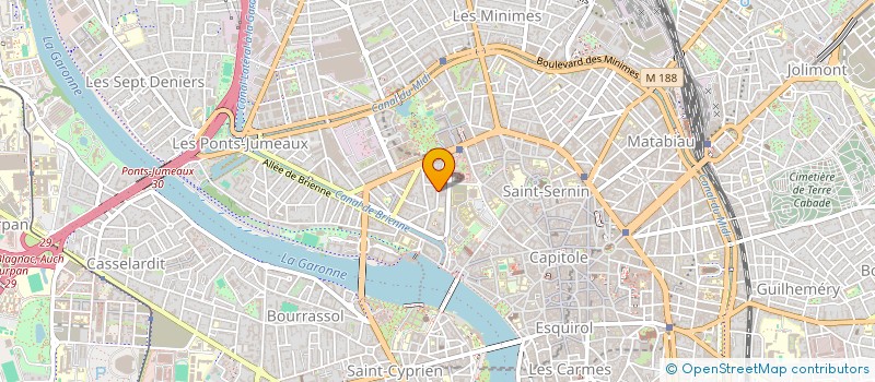 localisation de l'entreprise MADAME LYDIA PERNOT à TOULOUSE