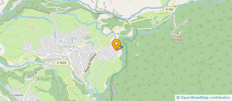 localisation de l'entreprise MADAME LYDIA PERRIGUEUX  EMBRUN