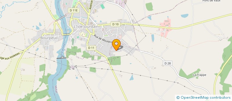 localisation de l'entreprise MADAME LYDIA PEYRAUD  MILLAC