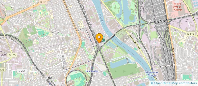 localisation de l'entreprise MADAME LYDIA PICOUT  CHOISY-LE-ROI