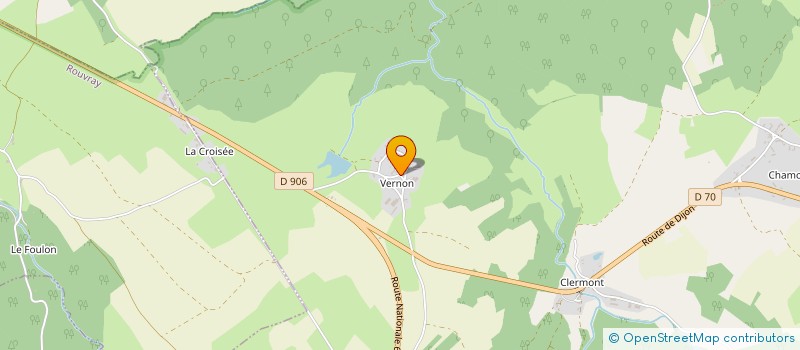 localisation de l'entreprise MADAME LYDIA PIGUET  ROUVRAY