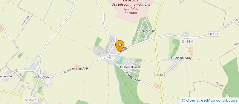 localisation de l'entreprise MADAME LYDIA PLESSIS à FAVIERES
