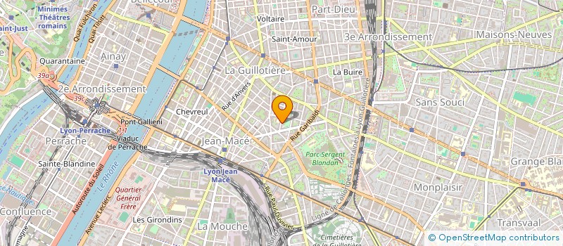 localisation de l'entreprise MADAME LYDIA POLIENOR  VENISSIEUX