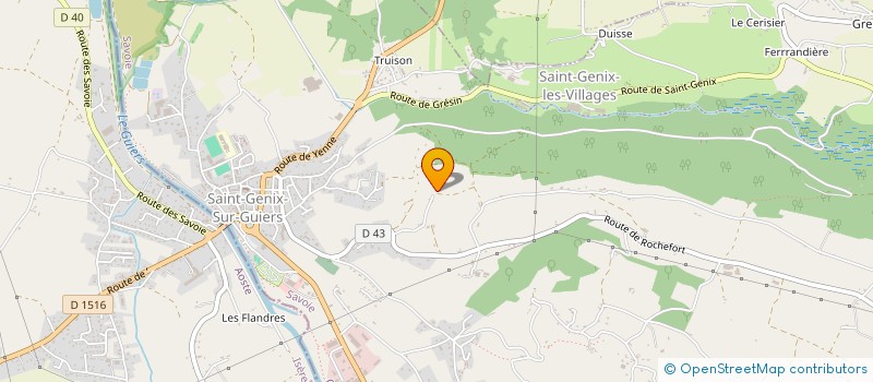 localisation de l'entreprise MADAME LYDIA PREAU  SAINT-GENIX-LES-VILLAGES