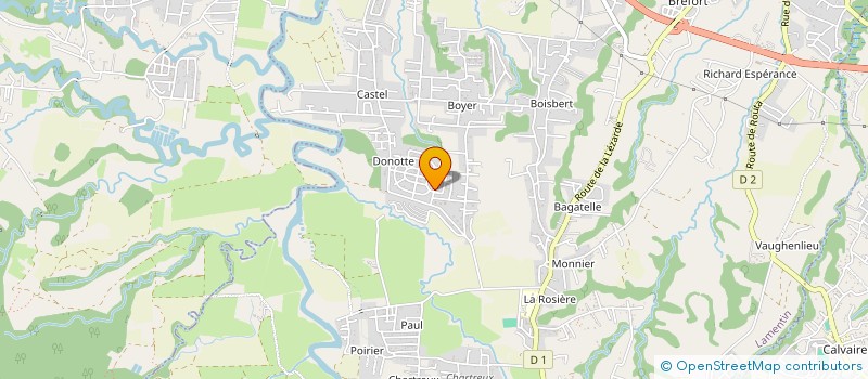 localisation de l'entreprise MADAME LYDIA QUINOLA  LAMENTIN