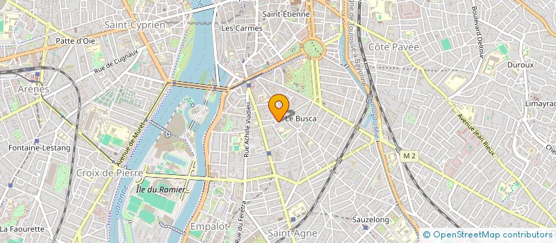 localisation de l'entreprise MADAME LYDIA RICHARD  TOULOUSE