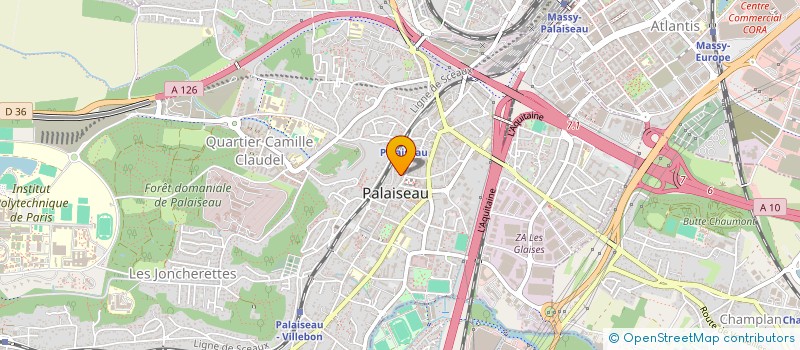 localisation de l'entreprise MADAME LYDIA RIPOCHE à PALAISEAU