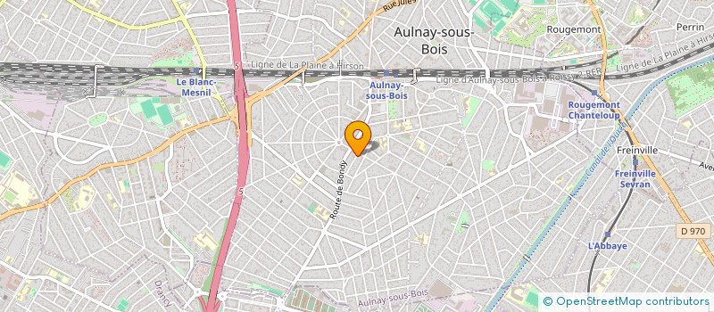 localisation de l'entreprise MADAME LYDIA SAMEUR à AULNAY-SOUS-BOIS