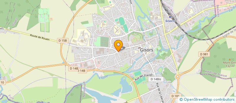 localisation de l'entreprise MADAME LYDIA SELLOUM  GISORS