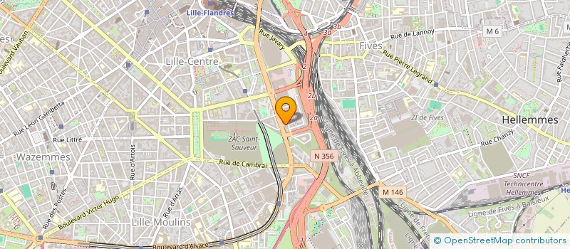 localisation de l'entreprise MADAME LYDIA SMAIL  LILLE