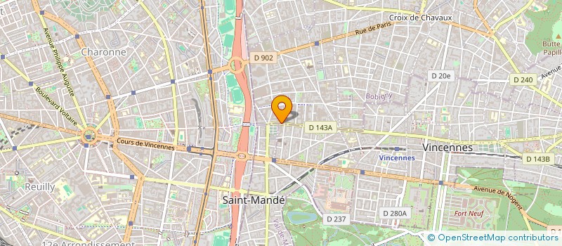 localisation de l'entreprise MADAME LYDIA THIERUS à MONTREUIL