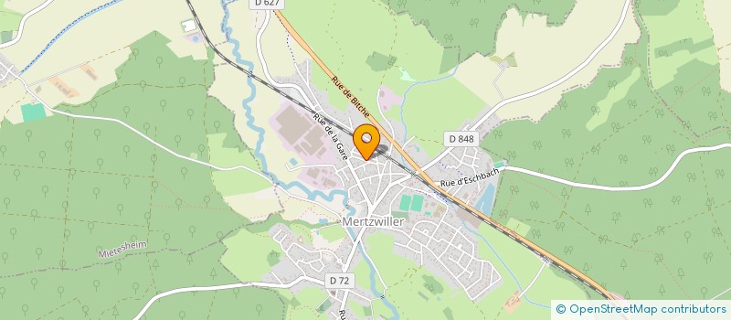 localisation de l'entreprise MADAME LYDIA WENDLING  MERTZWILLER