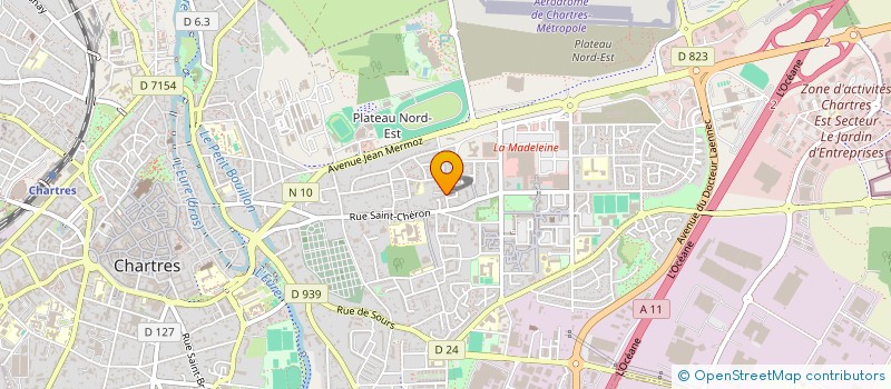 localisation de l'entreprise MADAME LYDIA ZERAOULIA à CHARTRES