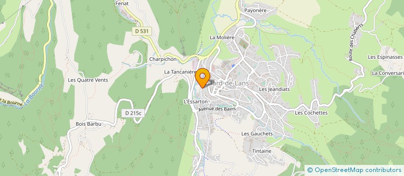 localisation de l'entreprise MADAME LYDIANE FERRERI à VILLARD-DE-LANS